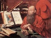 REYMERSWALE, Marinus van St Jerome oil painting